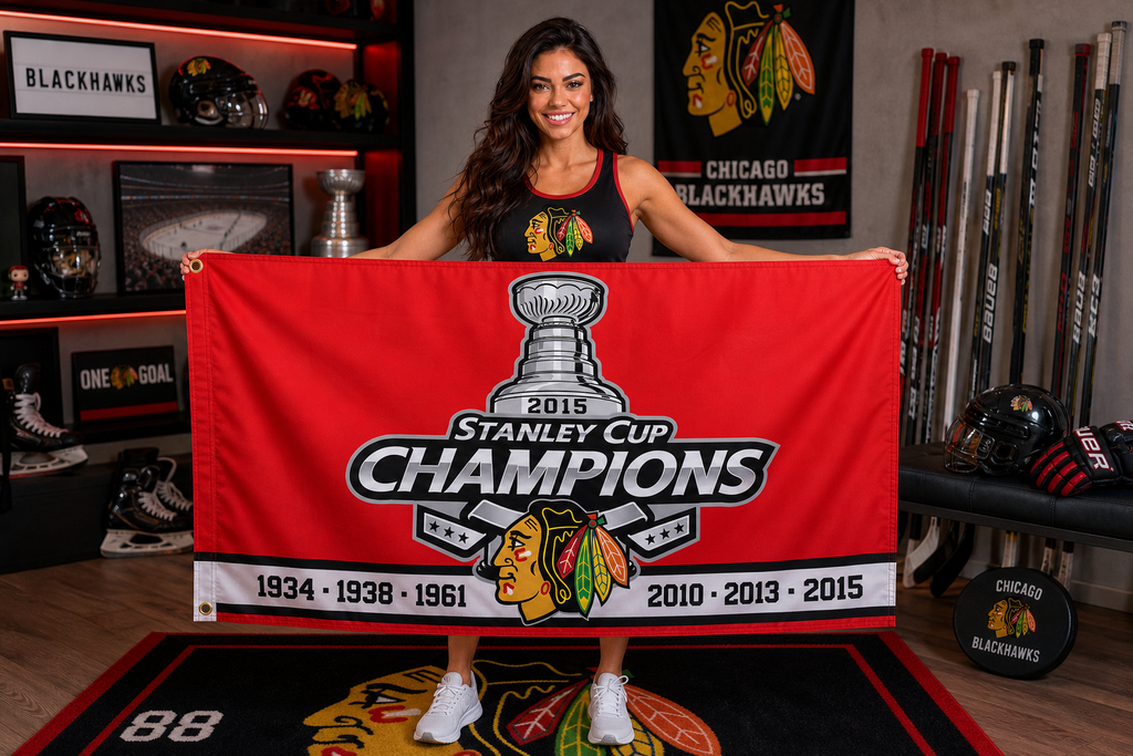 IMP-NHL-BLACKHAWKS-CHAMPIONS — Model — 24772495dd06