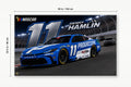 NASCAR Denny Hamlin #11 Fans Logo Flag Banner 3x5 Ft Garage Man Cave Wall Decor