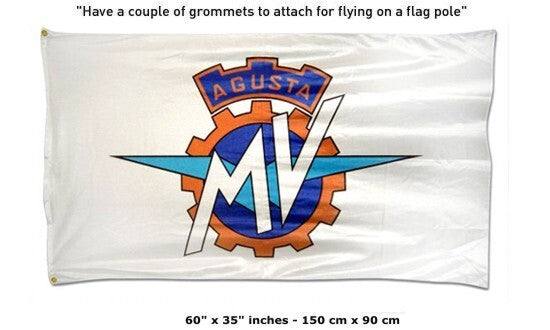 NEW AGUSTA MV Flag Banner sign 3x5 feet f3 800 f4 bike motorcycle