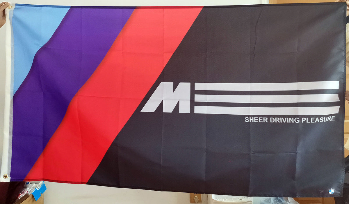 NEW Big BMW FLAG BANNER 3 M POWER 3X5 feet sign M5 M6 M3 5 6 m4