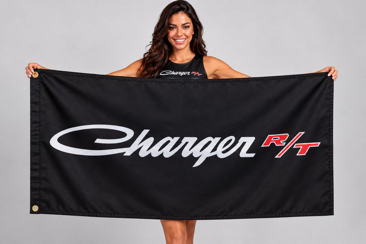 NEW Dodge Charger R/T flag for car racing Man Cave Sign banner