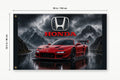 Honda Logo NSX GT2 Racing Car Flag Banner 3x5 Ft Garage Man Cave Wall Decor