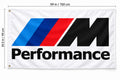 BMW M Performance Flag Banner 3x5 Ft Garage Wall Decor Man Cave