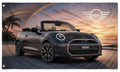 NEW BMW MINI JOHN COOPER CONVERTIBLE 2 FLAG BANNER SIGN 3X5 FEET S classic jcw