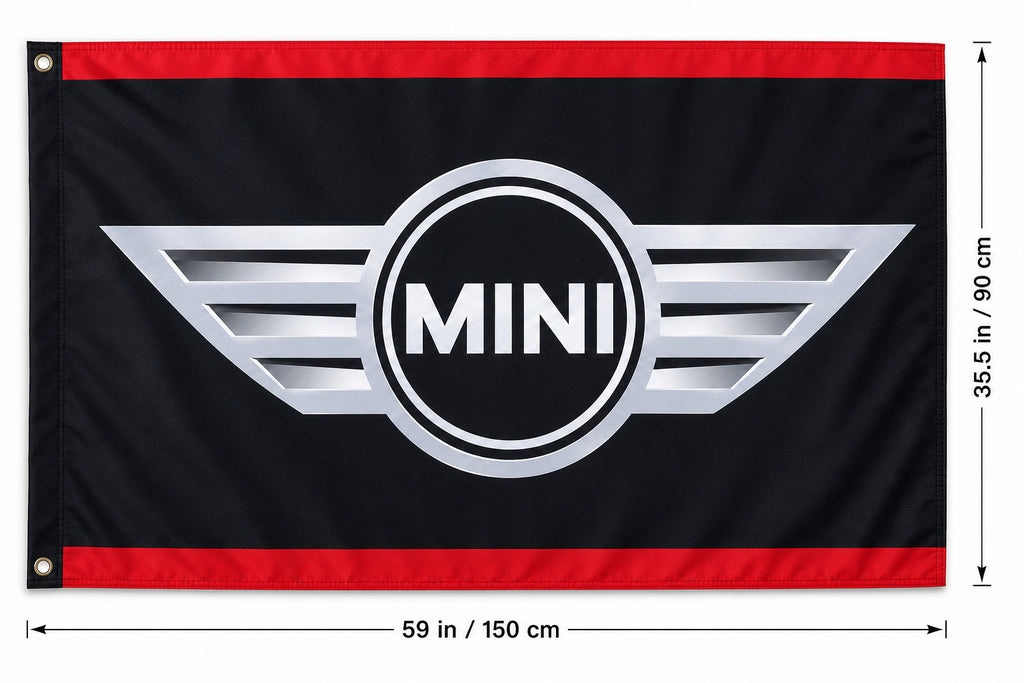 NEW BMW MINI COOPER FLAG BANNER SIGN 3X5 FEET S classic jcw john