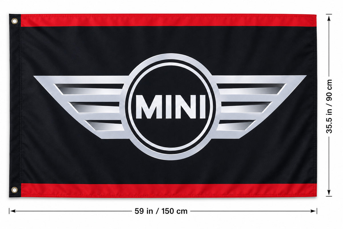 NEW BMW MINI COOPER FLAG BANNER SIGN 3X5 FEET S classic jcw john