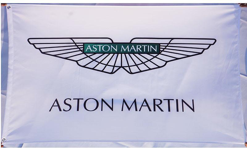 New ASTON MARTIN black 3x5 V12 Vantage Vanquish sign banner flag