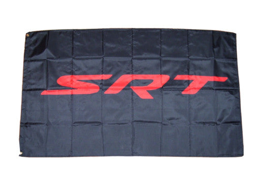 NEW SRT red Hellcat Flag 3x5 Banner Man Cave Sign Dodge Viper