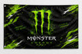 NEW Monster Energy Drink Unleash the Beast 3x5 Ft Flag Banner Mancave Decor