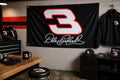 NASCAR Dale Earnhardt #3 Car Racing Fans Logo Flag Banner 3x5 Ft Garage Man Cave