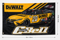 NASCAR Christopher Bell #10 Racing Flag Banner 3x5 Ft Man Cave Garage Wall Decor