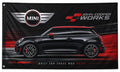 NEW BMW MINI JOHN COOPER WORKS FLAG BANNER SIGN 3X5 FEET S classic jcw