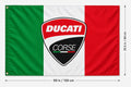 Ducati Corse Racing Flag Banner 3x5 Ft Motorcycle Man Cave Garage Wall Decor