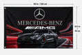 Mercedes-Benz AMG Speedway Flag Banner 3x5 Ft Garage Man Cave Wall Decor