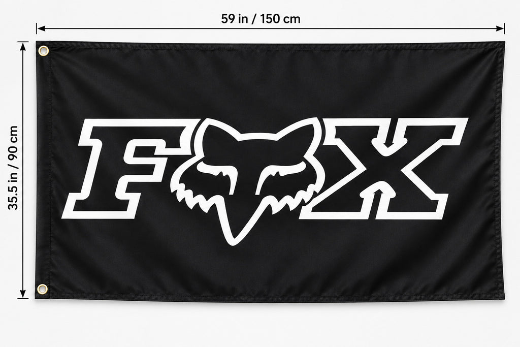 Motocross Racing Flag Banner 3x5 Ft Garage Wall Decor Mountain Biking Man Cave