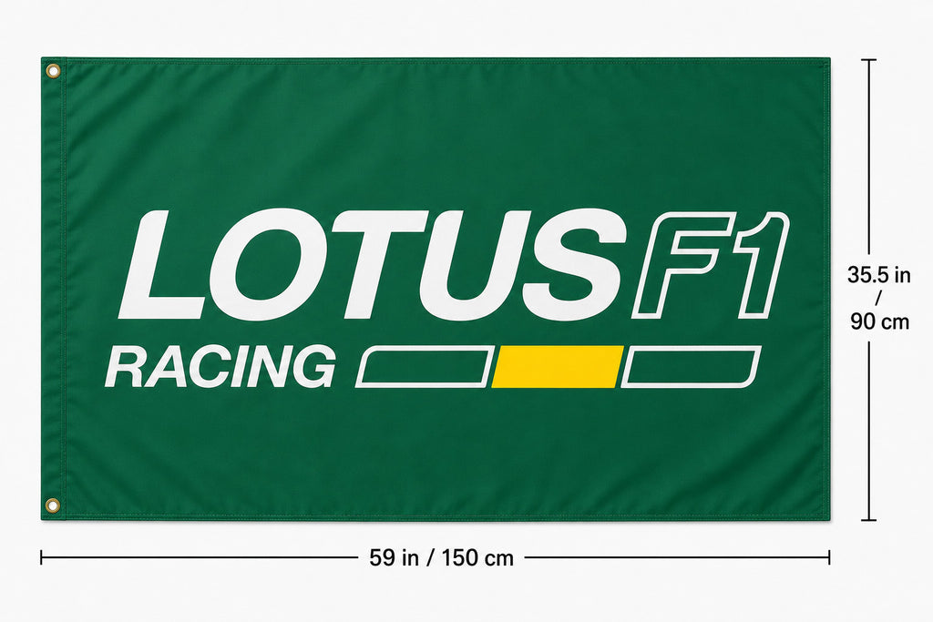 Lotus Formula 1 F1 Fans Logo Flag Banner 3x5 Ft Garage Man Cave Wall