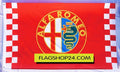 NEW ALFA ROMEO RED FLAG BANNER 3X5 FEET MITO BRERA GT Giulietta 4C