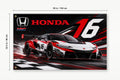 Honda Racing HRC Prelude-GT Logo Flag Banner 3x5 Ft Garage Man Cave Wall Decor
