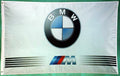NEW BIG BMW FLAG BANNER white 3 M POWER 3X5 feet sign M5 M6 M3 GARAGE