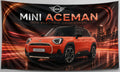 NEW BMW MINI JOHN COOPER ACEMAN orange FLAG BANNER SIGN 3X5 FEET S classic jcw