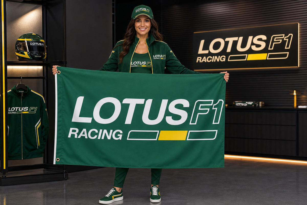 Lotus Formula 1 F1 Fans Logo Flag Banner 3x5 Ft Garage Man Cave Wall