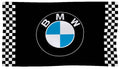 NEW BMW FLAG BANNER SIGN CHECKERED MOTORSPORT POWER 3x5 FEET M6 M3