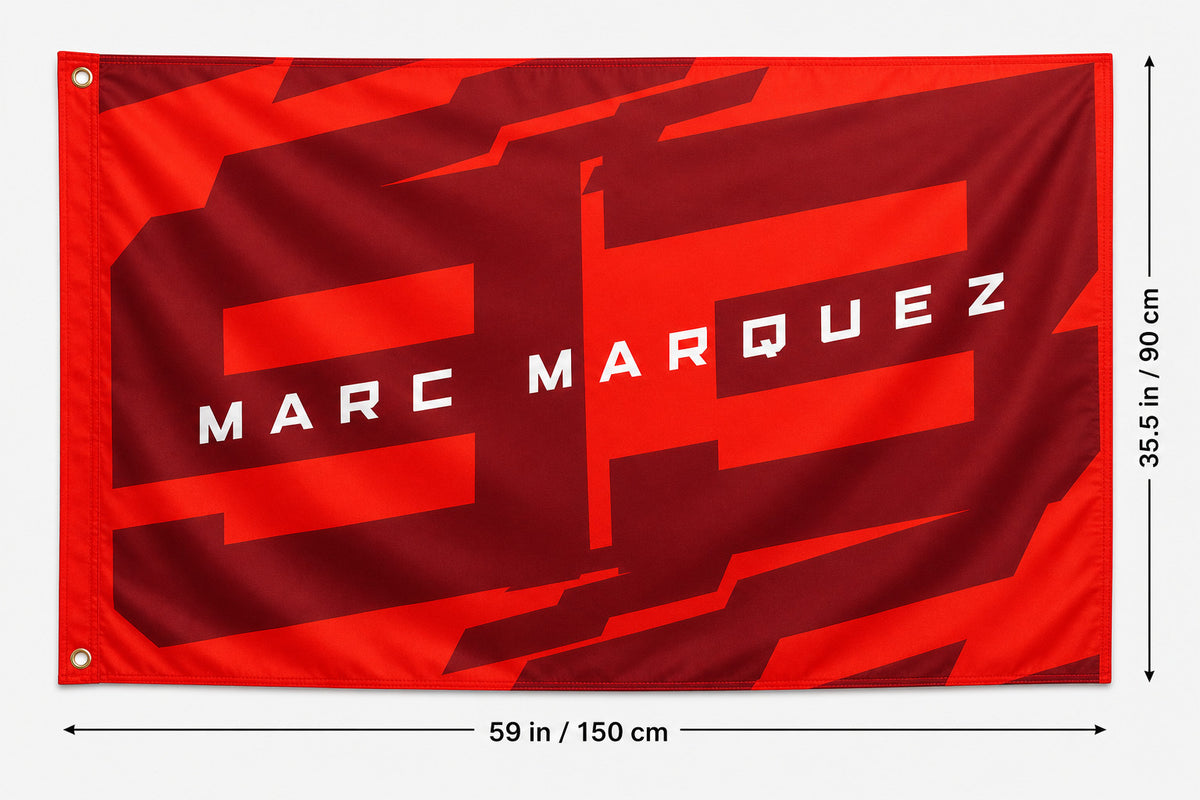 Marc Marquez MotoGP #93 Logo Flag Banner 3x5 Ft Garage Man Cave Wall Decor gp1