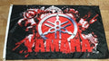 NEW YAMAHA 3D LOGO ART FLAG BANNER 3x5 feet yfz yzf fjr xt250 tt