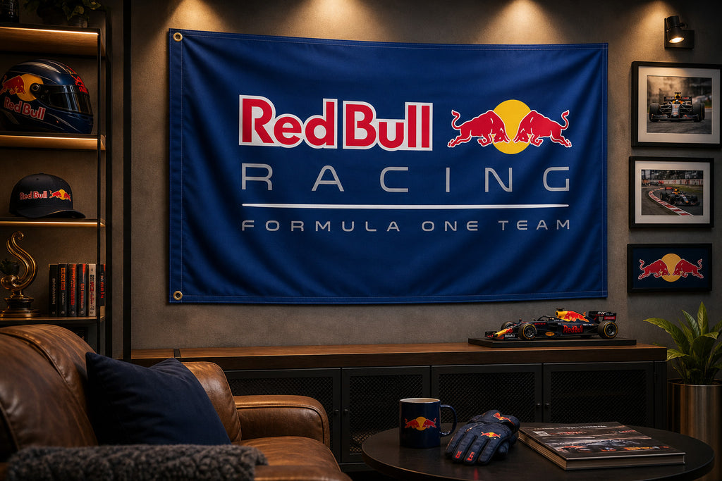 Red Bull Racing 3x5 flag banner F1 Formula 1 man cave garage