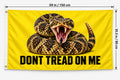 Gadsden Dont Tread on Me Tea Party 3x5 FT Printed Flag 1 piece (ask for more)