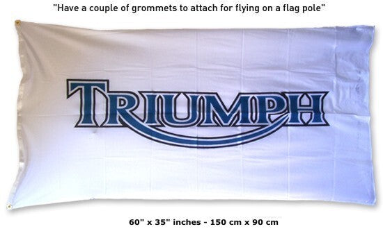 Gran bandera nueva de TRIUMPH de 3x5 pies para moto, motocicleta Tiger, Bonneville, Daytona